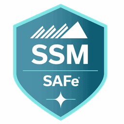 SAFe® Scrum Master (SSM) certification badge